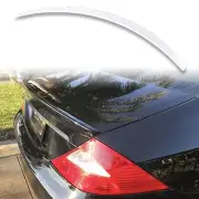Painted ABS Rear Trunk Spoiler For Mercedes Benz C219 A Style Calcite White 650