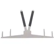 Microblading Measure Three-Point Positioning Balance Ruler Eyebrow Stencil RulPX