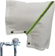 Backflow Preventer Insulation Cover | Waterproof Faucet Cover | Winter Faucet Protection | Freeze Protection Cover | Oxford Cloth Faucet Cover Heavy Duty Oxford Cloth For Well Pump