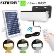 Solar LED Batten light With Remote Control PIR Sensor 1000lm For Amenity Locks