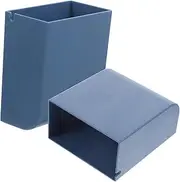 2Pcs Boxes Wall Mounted Pencil Holder Storage Bins Multi Functional Desk Organizer for Home Supplies Easy Installation Space Saving Design Phone Support Marker Holder