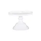 Ecology Glass Torte Cake Stand Dessert Display Holder Server 19x13cm White