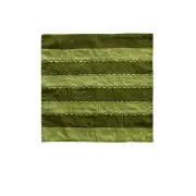 IDC Homewares Ayra Sequined Embroidered Cushion Cover Olive