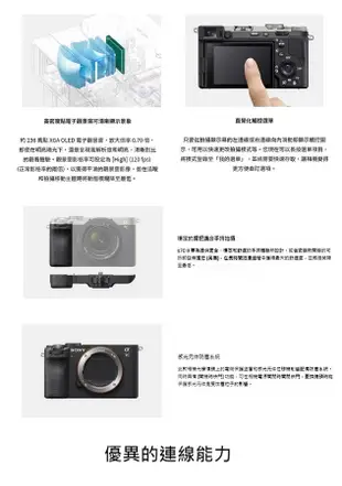 SONY 索尼 A7C II A7C2 BODY 單機身 小型全片幅相機 ILCE-7CM2 公司貨/ 黑色
