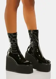 [Lamoda] Lights Out Platform Boots