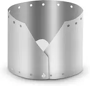 xinyee Ultralight Ultra-Thin Titanium Outdoor Camping Stove Wind Shield Screen Windproof Plate