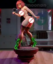 Unpainted Velma Dinkly 1/24 90mm Resin Figure Model Kit 3.5 in Velma 3D Moonn