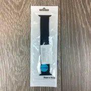 Apple Watch Band Charcoal Braided Gray Solo Loop 42/44/45