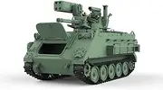 LF87900 1/87 HO Scale Railway Military Model Kit Israel M163 Mahbet Self Propelled Anti Aircraft Guns