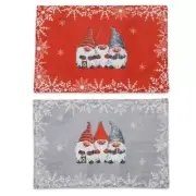 6pcs Gnome Swedish Tomte for Doll Christmas Placemats Table Mats Kitchen Tablema