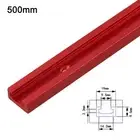 T Track Aluminum Alloy T-Slot Miter Tool For Woodworking Router Table Saw Rail