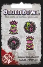 Blood Bowl Chaos Renegades Forge World Coins & Tokens New OOP