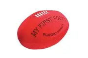 Playgro My First Footy Baby Soft Plush AFL Rugby Ball Shaped Fun Toy 6m+
