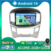 2GB+32GB Android 14 Car Stereo For Hyundai H1 2007-2015 Navi GPS CarPlay DAB+DSP