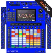 Akai Force Skin | Blue | Protective Decal | StyleFlip Skins