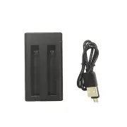 New Dual Slots Type-C USB Battery Charger For Insta360 ONE X2 Action Camera