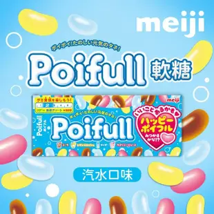 【Meiji 明治】Poifull軟糖 綜合水果/汽水口味(53g盒裝*10盒/箱)