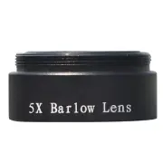 1X(Barlow Lens 5X for Any M28X0.6 Thread 1.25inch Telescope Eyepiece Astronomy D