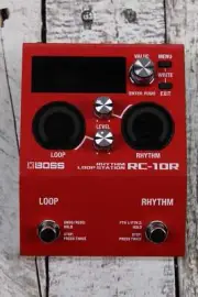 Boss RC-10R Rhythm Loop Station Electric Guitar Effects Stereo Looper Pedal