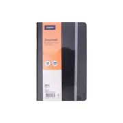 J.Burrows Medium Journal Ruled 240 Page Black