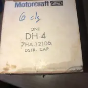 Ford Motorcraft DH-4 6-Cylinder Distributor Cap, 7HA-12106 - NEW Open Box
