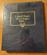 US Silver Eagles 1986- Whitman Book #9157 Brand New