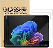 Vekol 2 Pack Screen Protector for Surface Pro 11 2024, Tempered Glass Film for Microsoft Surface Pro 11 / Pro 10 / Pro 9 / Pro8 /Pro X 13 Inch, 9H Hardness, Anti-Scratch, Touch Sensitive, Bubble Free