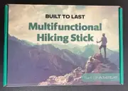 Built to Last Multifunctional Hiking Stick ~ Tactical Walking Camping Military