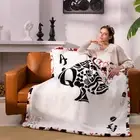 Heated Electric Blanket Throw 50 X 60” Double Sherpa Heating Throw Blanket Rever