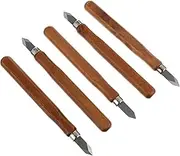 CORHAD 5Pcs Handle Marking Knives for Woodworking Edged Tools for Crafting Comfortable Grip for Precision Carving and Marking for Hobbyists