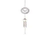 Wind Chimes Rose Gold Bells Hanging Garden Yard Home Decor Outdoor Butterfly
