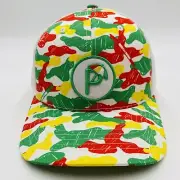 Puma Golf Hat Cap Snapback Mens White Green Camo Arnold Palmer 2022