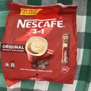NESCAFE 3 IN 1 ORIGINAL INSTANT COFFEE SACHETS 28 X 17.5g