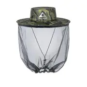 Mosquito Head Net Hat Cap with Netting for Fishing Hiking Bee Keeper Outdoor Sun Mesh for Outdoor Fishing Hiking Gardening