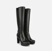 Naturalizer Women's Fenna Platform Knee High Boot Black Size 11 M New With box