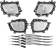 64 Color Car Door Midrange Speaker Covers Trim Ambient Light Replacement Compatible with Mercedes-Benz C-Class W206 2022