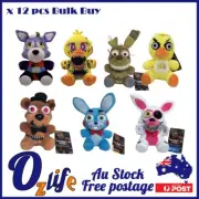 12pcs Five Nights Freddy Mixed Characters Bulk Buy FREE SHIPPING OVER $200 AU