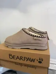 (US) BEARPAW WOMEN’S TABITHA SLIPPER - MUSHROOM NWB (TRACKING # INCLUDED)