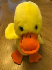 Ty Beanie Buddy Quackers Duck 10" Plush Toy Retired NEW My Personal Collection