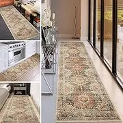 Extra Long Runner Rug Non-Slip Rubber Backed Area Mats 1m 1.5m 2m 2.5m 3m 3.5m 4m 4.5m 5m 5.5m 6m Classical Washable Floor Rugs for Corridor Aisle Entrance Carpets(2.3ft×13.1ft/70×400cm)
