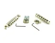 NEW - TonePros Standard Tunematic Bridge/Tailpiece Set - NICKEL, TP6-N, T1ZSN