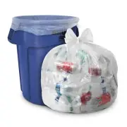 50 Pack 55 Gallon Clear Plastic Drum Liners Food Storage Bags for Marinating