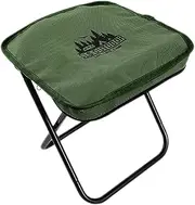 TENOL Camping Stool Small Folding Chair Heavy Duty Aluminum Alloy Bracket Portable Folding Stool Fishing Stool for Barbecue