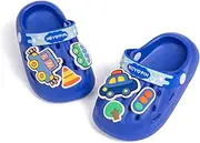 [Babelvit] Toddler Boys Girls Garden Clogs Infant Cute Slip On Slides Water Shoes Baby Lightweight Breathable Summer Beach Pool Outdoor Sandals Comfort Clogs Slippers