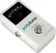 TC Electronic PolyTune 3 Polyphonic LED Guitar Tuner Pedal w/Buffer