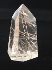 1 3/8" Natural Polished Rutile Quartz Tower