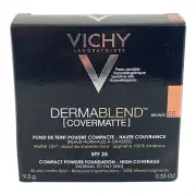 Vichy Dermablend Covermatte Compact Powder Foundation Colour 55 Bronze SPF 25