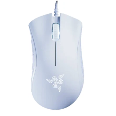 Razer DeathAdder Essential Wired Optical Gaming Mouse Classic White