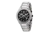 Maserati Stile Chronograph Black Dial Quartz R8873642004 100M Men's Watch