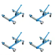 4PCS Wheel Dolly Heavy Duty Vehicle Positioning Tire Jack Car Lifter 1500 Lbs